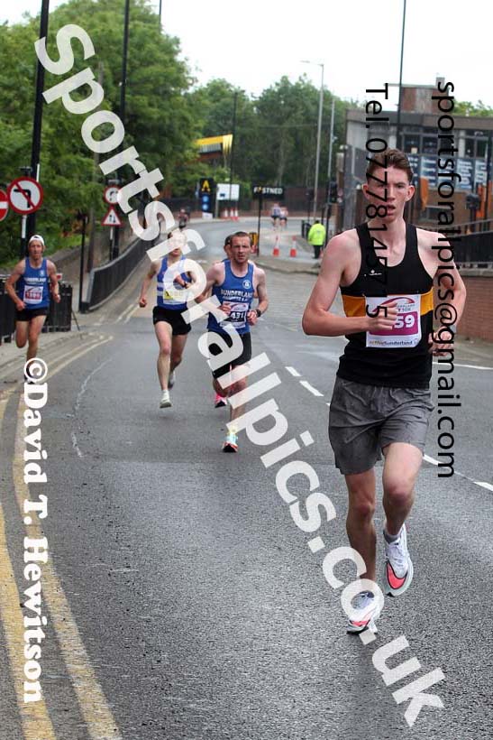 Sunderland City 10k Road Race, 2021 Sunderland City 5k, 10k and Half Marathon Road Races. Photo: David T. Hewitson/Sports for All Pics